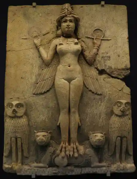 The Queen of the Night, Ancient Mesopotamian goddess